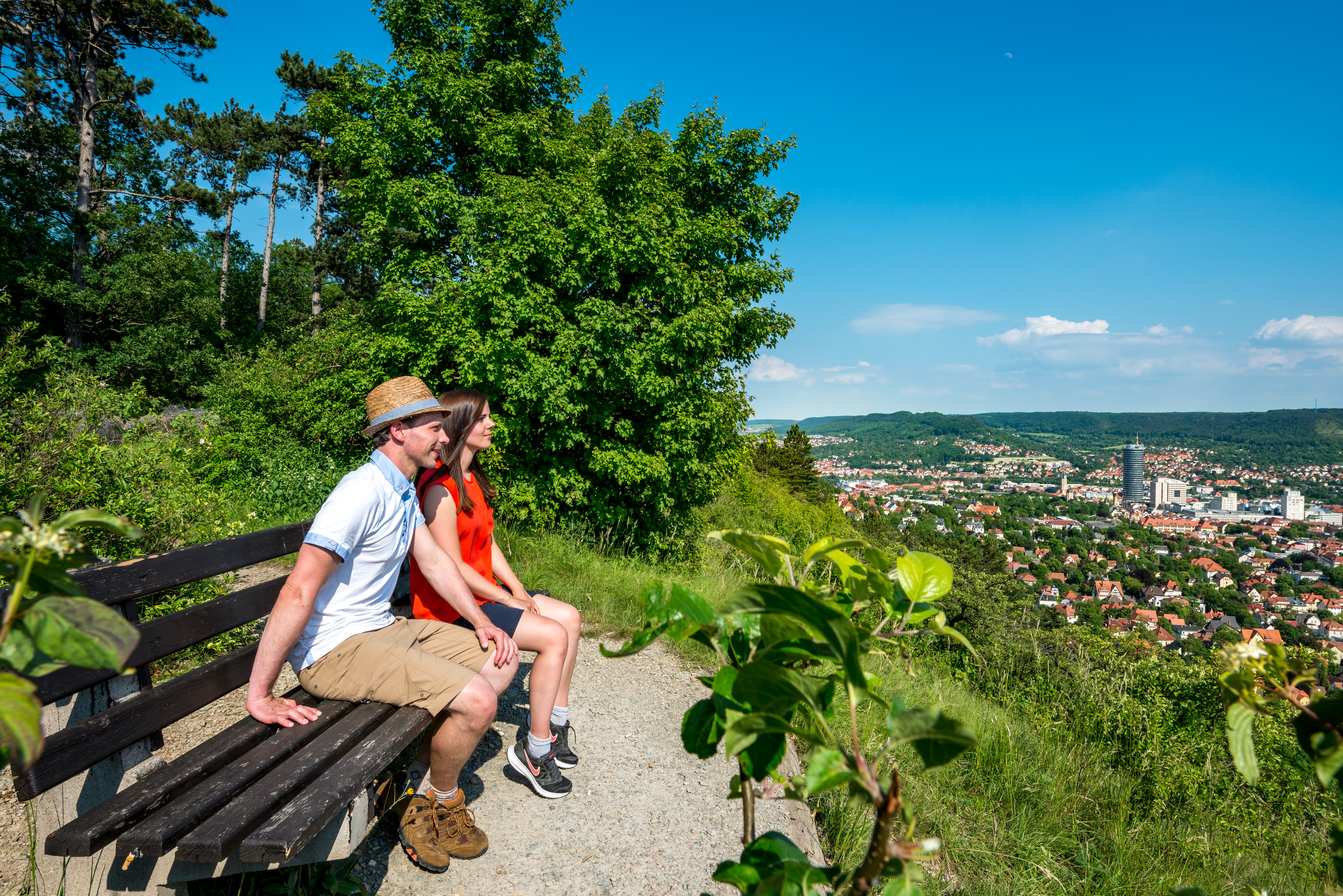 Auf der SaaleHorizontale bieten 9 Etappen unterschiedliche Touren für Anspruchsolle und Gemütliche.